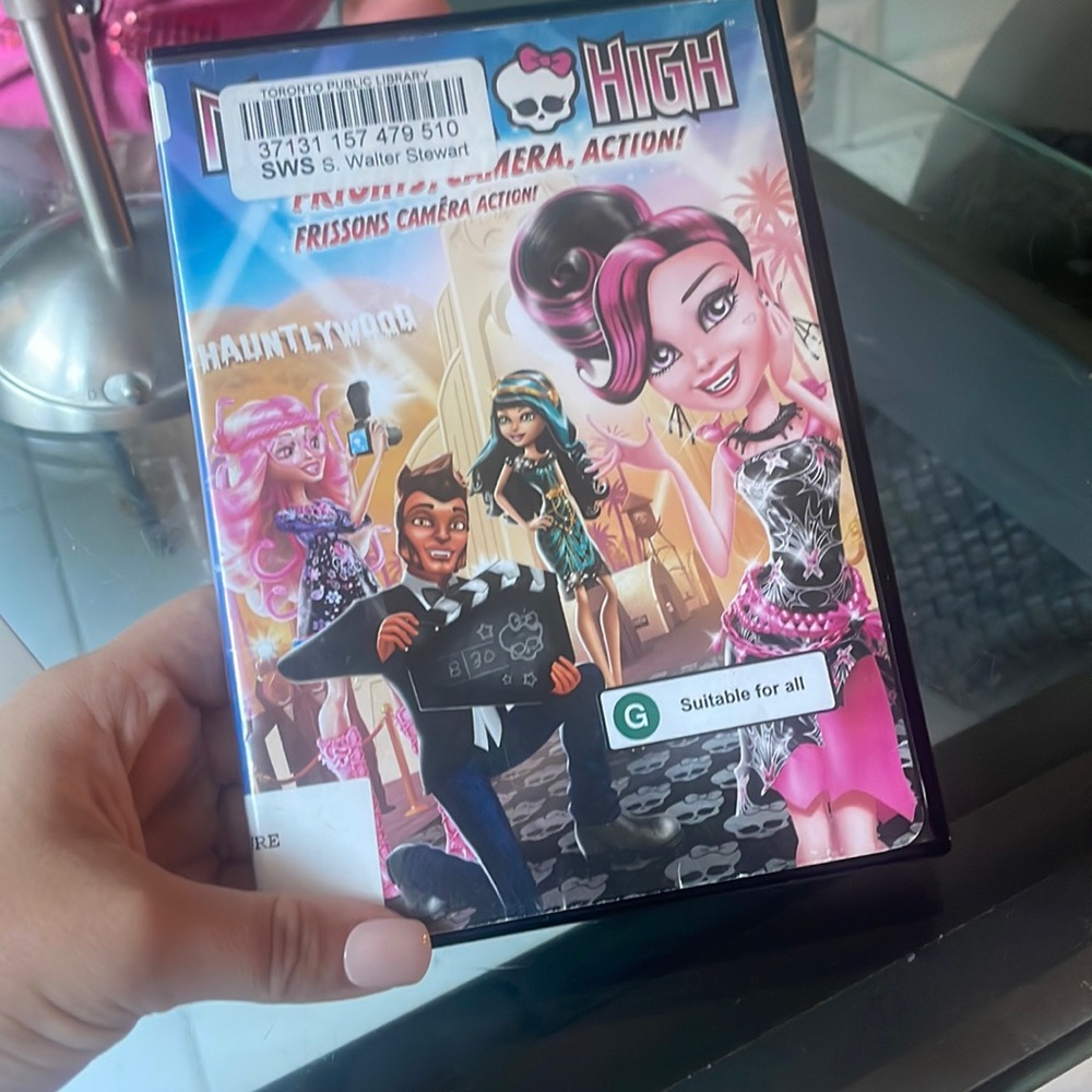 Monster High: Frights, Camera, Action! DVD